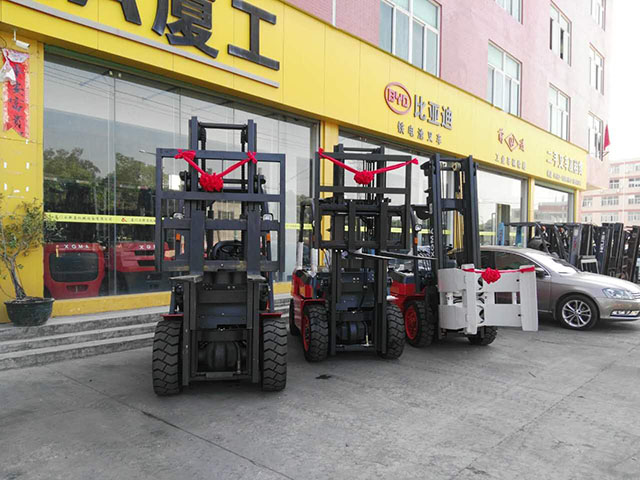 迎中秋慶國慶，叉車銷售依然熱情 勇創(chuàng)佳績